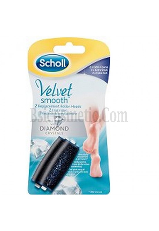 SCHOLL 2 броя резервни екстра абразивни ролки за електрическа пила за стъпала