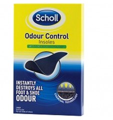 SCHOLL Стелки с активен въглен против миризма - Odour Control