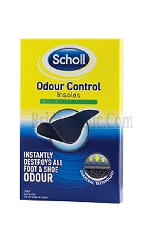 SCHOLL Стелки с активен въглен против миризма - Odour Control