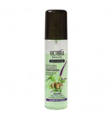 Victoria Beauty Exclusive Възстановяващ балсам-спрей за супер обем на косата с карите и колаген 150мл