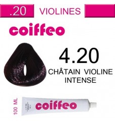 Coiffeo - N 4.20 Интензивно виолетово тъмно кафяво 100 мл.