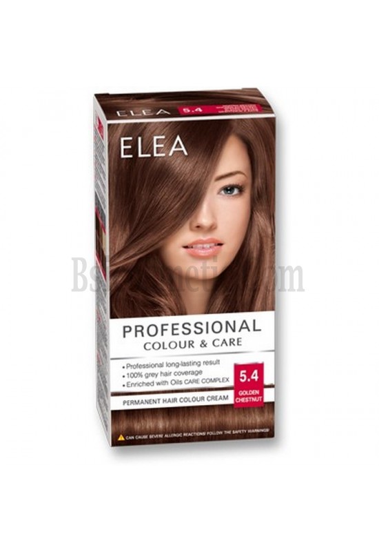 ELEA Боя за коса "Elea Professional Colour & Care" - № 5/4 Златен кестен