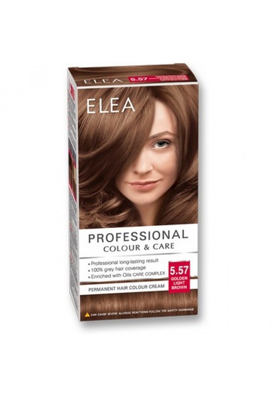 ELEA Боя за коса "Elea Professional Colour & Care" - № 5/57 Златно светло кафяв