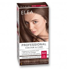 ELEA Боя за коса "Elea Professional Colour & Care" - № 6/0 Тъмно рус