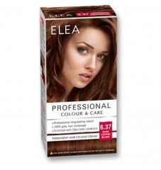 ELEA Боя за коса "Elea Professional Colour & Care" - № 6/37 Тъмно медно рус