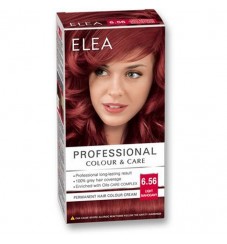 ELEA Боя за коса "Elea Professional Colour & Care" - № 6/56 Светъл махагон