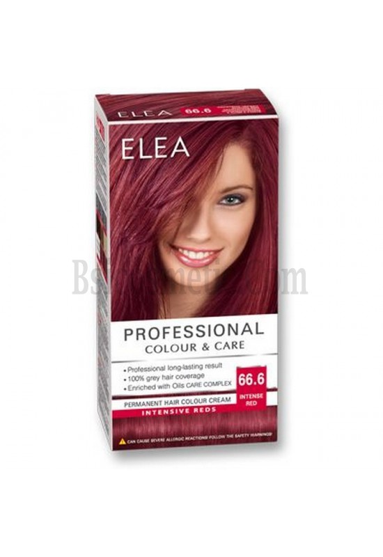 ELEA Боя за коса "Elea Professional Colour & Care" - № 66/6 Наситено червен