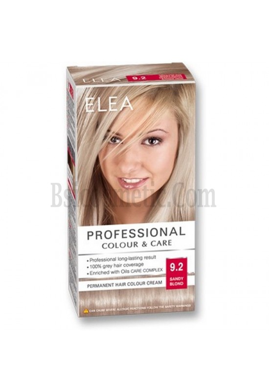 ELEA Боя за коса "Elea Professional Colour & Care" - № 9/2 Пясъчно рус