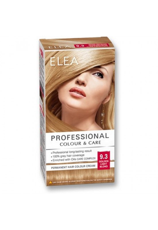 ELEA Боя за коса "Elea Professional Colour & Care" - № 9/3 Златно светло рус