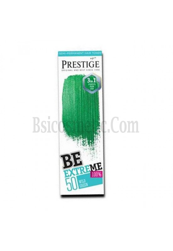 Prestige Be Extreme Тонер за коса-50 Диво зелен
