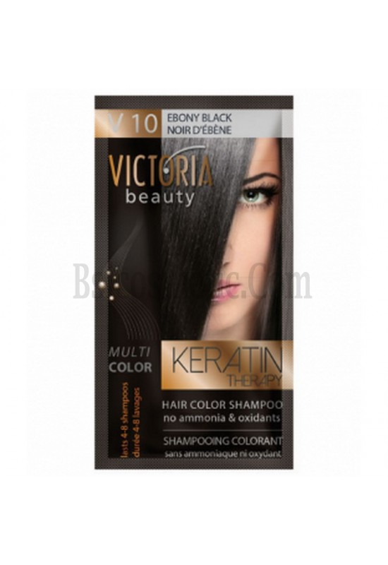 Victoria Beauty V 10 EBONY BLACK / NOIR D'ÉBÈNE / АБАНОСОВО ЧЕРНО 40 гр