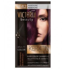 Victoria Beauty V 42 AUBERGINE / AUBERGINE / ПАТЛАДЖАН 40 гр.