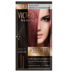 Victoria Beauty V 43 BURGUNDY / VIN ROUGE BOURGOGNE / БУРГУНДИ 40 гр.