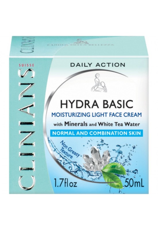 Clinians Hydra Basic Дневен хидратиращ крем с минерали