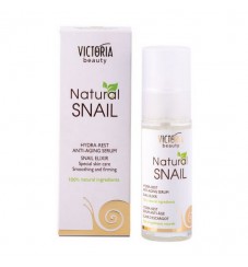 Victoria Beauty HYDRA-REST Серум за лице против стареене Snail elixir  - 30 мл.