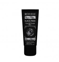 Revuele No problem Пилинг маска за лице BLACK MASK 80 ml