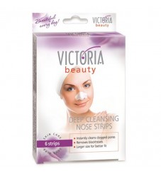 Victoria Beauty Ленти за почистване на нос 6 бр
