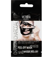 Victoria Beauty Peel Off маска за лице с активен въглен - 10 мл.