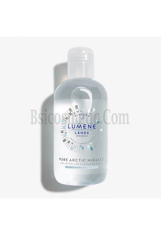 Lumene Lahde Cleansing Мицеларна вода за почистване 3в1 за всеки тип кожа
