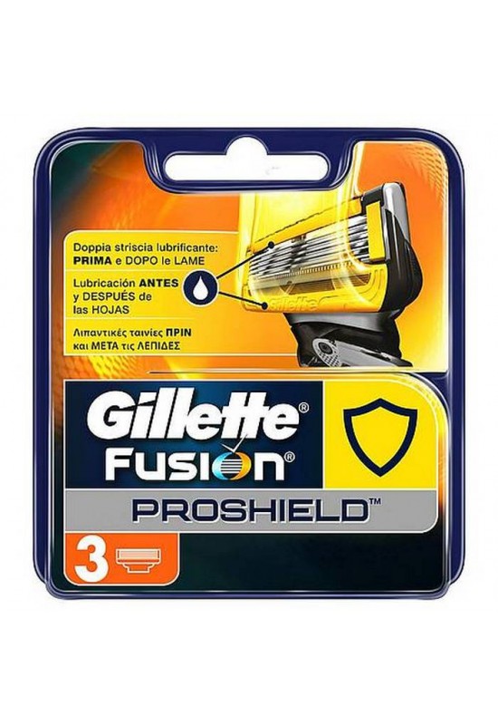 Gillette Fusion ProShield резервни ножчета 3 бр