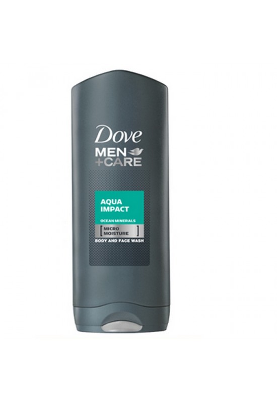 DOVE Душ гел за лице и тяло MEN CARE AQUA IMPACT - 250 мл.