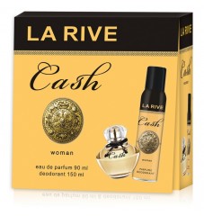 La Rive Комплект Cash Woman /EDP 90 мл + дезодорант 150 мл/