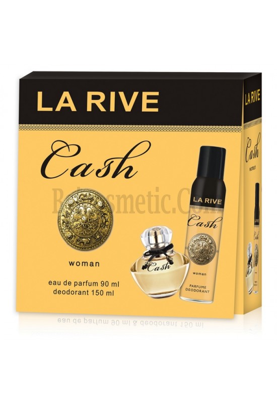La Rive Комплект Cash Woman /EDP 90 мл + дезодорант 150 мл/