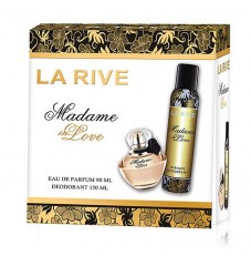 La Rive Комплект Madame in Love /EDP 90 мл + дезодорант 150 мл/