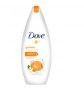 DOVE Душ гел - подхранващ GO FRESH -  MANDARIN & TIARE FLOWER SCENT - 250 мл.