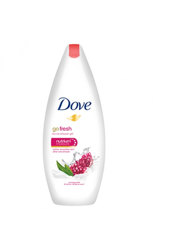 DOVE Душ гел - подхранващ GO FRESH - REVIVE POMEGRANATE & LEMON VERBENA SCENT - 250 мл.