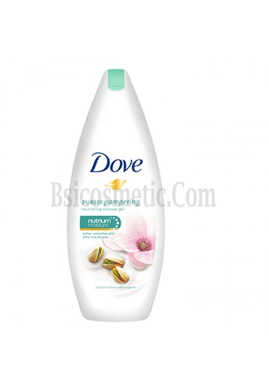 DOVE Душ гел - подхранващ PURELY PAMPERING WITH PISTACHIO CREAM WITH MAGNOLIA - 250 мл.