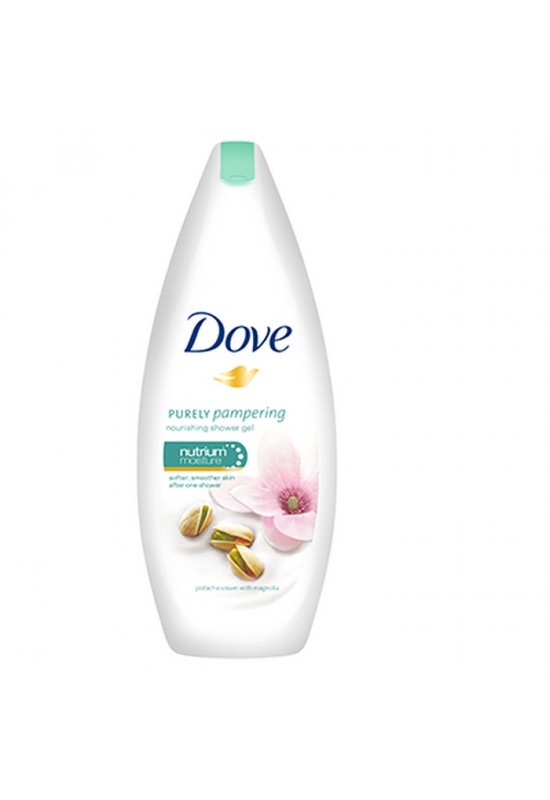 DOVE Душ гел - подхранващ PURELY PAMPERING WITH PISTACHIO CREAM WITH MAGNOLIA - 250 мл.