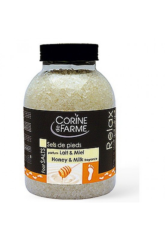 Corine de Farme Соли за крака Мед и мляко 1300 гр