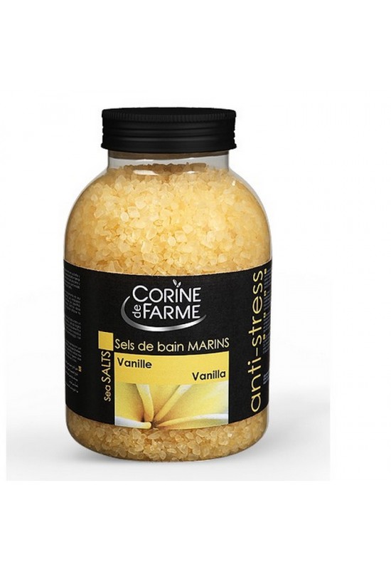 Corine de Farme Соли за вана ванилия 1300 гр