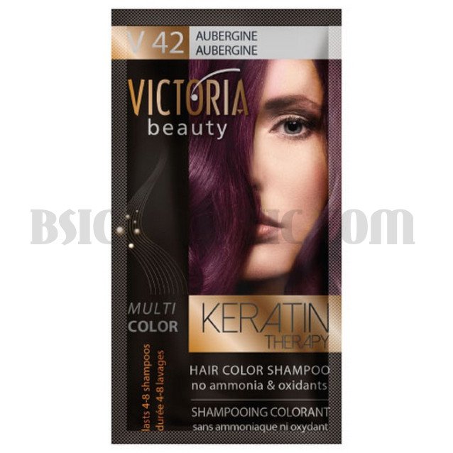 Victoria Beauty V 42 AUBERGINE / AUBERGINE / ПАТЛАДЖАН 40 гр