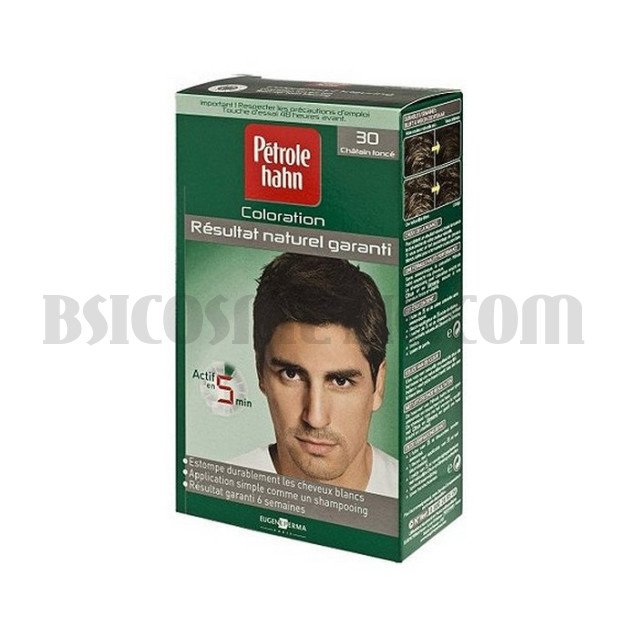 Petrole Hahn 30 Боя за коса за мъже тъмно кестеняво Petrole Hahn 30 Боя за коса за мъже тъмно кестеняво