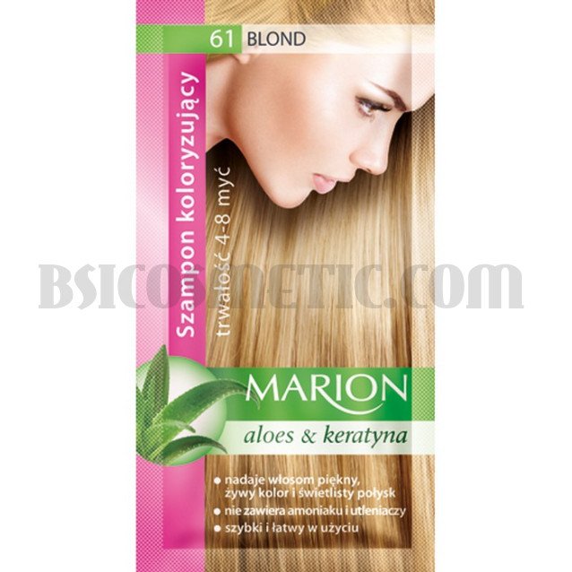 Marion Шампоан оцветител 61 русо / blonde ( 6 бр в кутия )