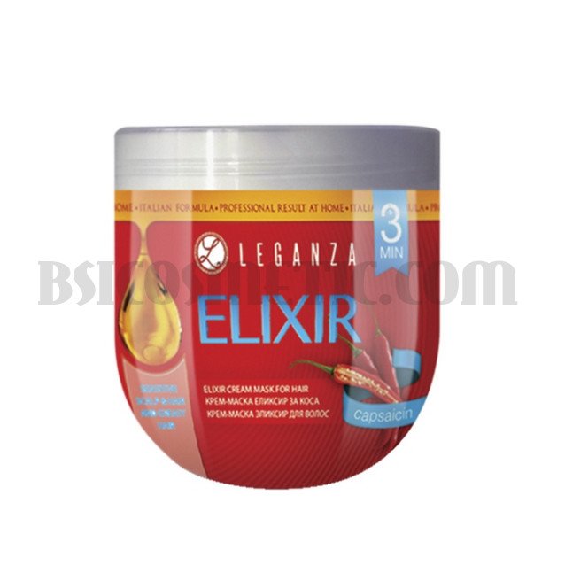 LEGANZA КРЕМ-МАСКА ЕЛИКСИР ЗА КОСА С КАПСАИЦИН 1000 ml LEGANZA КРЕМ-МАСКА ЕЛИКСИР ЗА КОСА С КАПСАИЦИН 1000 ml