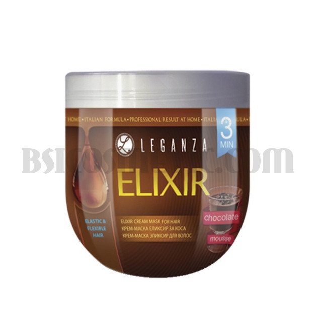LEGANZA КРЕМ-МАСКА ЕЛИКСИР ЗА КОСА С ШОКОЛАДОВ МУС 1000 ml LEGANZA КРЕМ-МАСКА ЕЛИКСИР ЗА КОСА С ШОКОЛАДОВ МУС 1000 ml