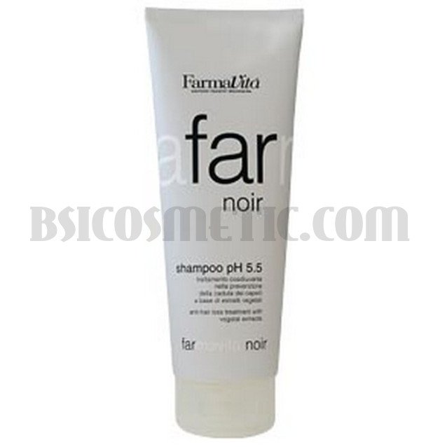 Шампоан против косопад с растителни екстакти Farmavita Noir Shampoo