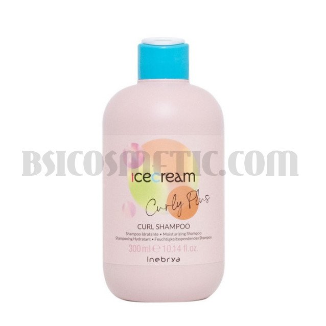 Inebrya Curly Plus Шампоан за къдрава, чуплива и накъдрена коса