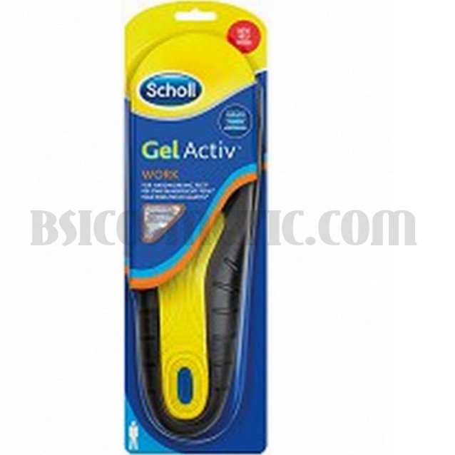 SCHOLL Гел стелки за работа - Gel Activ Work за мъже SCHOLL Гел стелки за работа - Gel Activ Work за мъже
