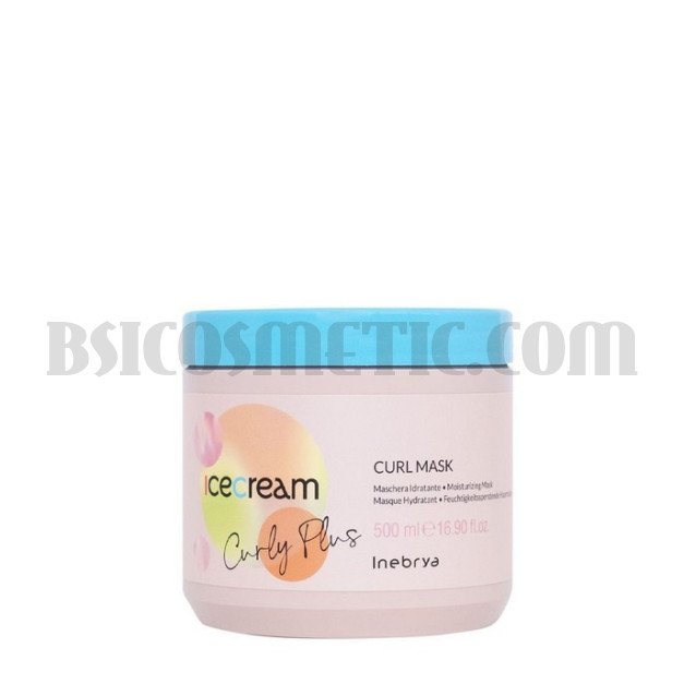 Inebrya Curly Plus Маска за къдрава, чуплива и накъдрена коса