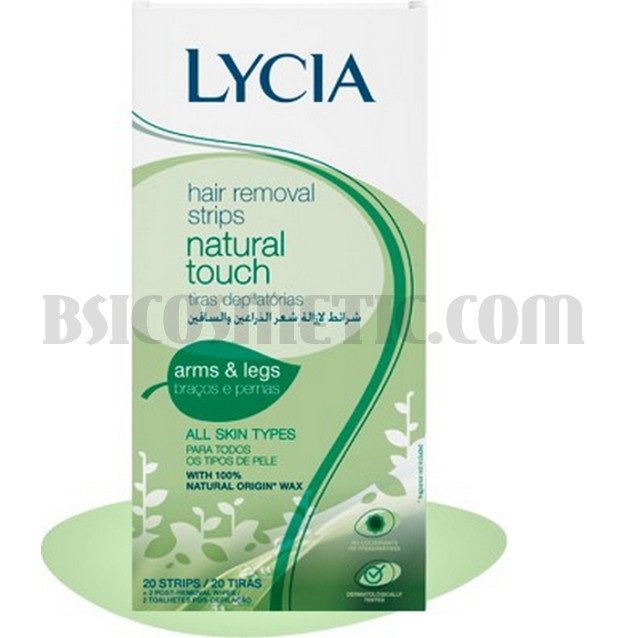 Lycia Депилиращи ленти за тяло за всеки тип кожа - 20 бр.