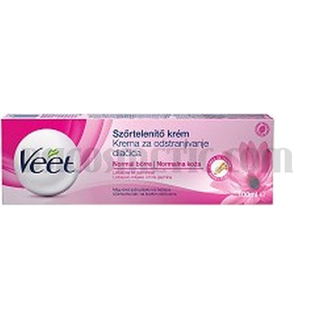 Veet Депилиращ крем за крака и тяло за нормална кожа - 100 мл.