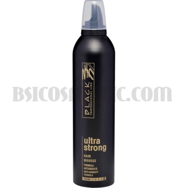 Black Ultra Strong Hair Mousse F5 - суха пяна за ултра фиксация 400 мл Black Ultra Strong Hair Mousse F5 - суха пяна за ултра фиксация 400 мл