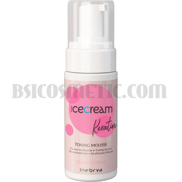 Inebrya Keratin Тонизиращ мус с реминерализиращо действие