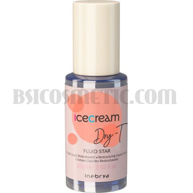 Inebrya Dry-T Fluid Star Течни кристали за коса с масло от ленено семе