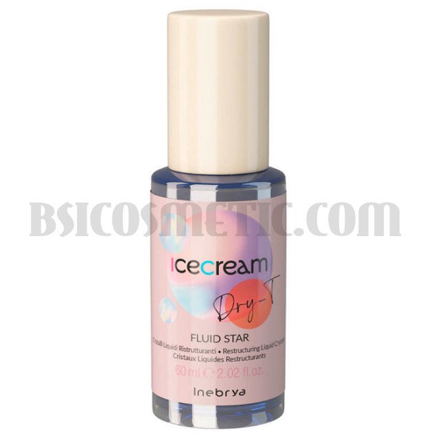 Течни кристали за коса с масло от ленено семе Inebrya Dry-T Fluid Star