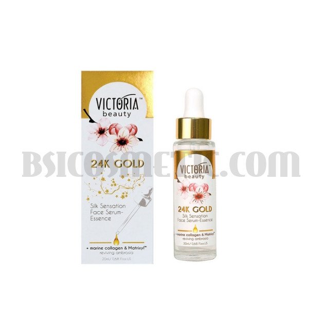 Victoria beauty 24K Gold Серум - есенция за лице с копринено усещане Victoria beauty 24K Gold Серум - есенция за лице с копринено усещане